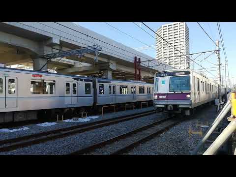 東京メトロ8000系  8118編成    急行 中央林間行き  高速通過