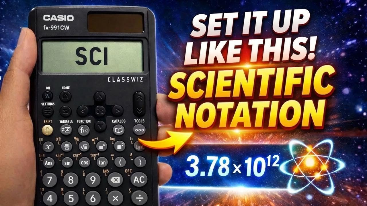 How to Always Get Answers in Scientific Notation