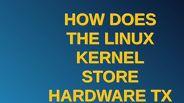 Unix: How does the Linux Kernel store hardware TX and RX filter modes?