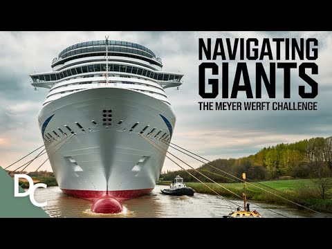 YOU WON'T BELIEVE HOW THEY GET THIS SHIP TO THE SEA!