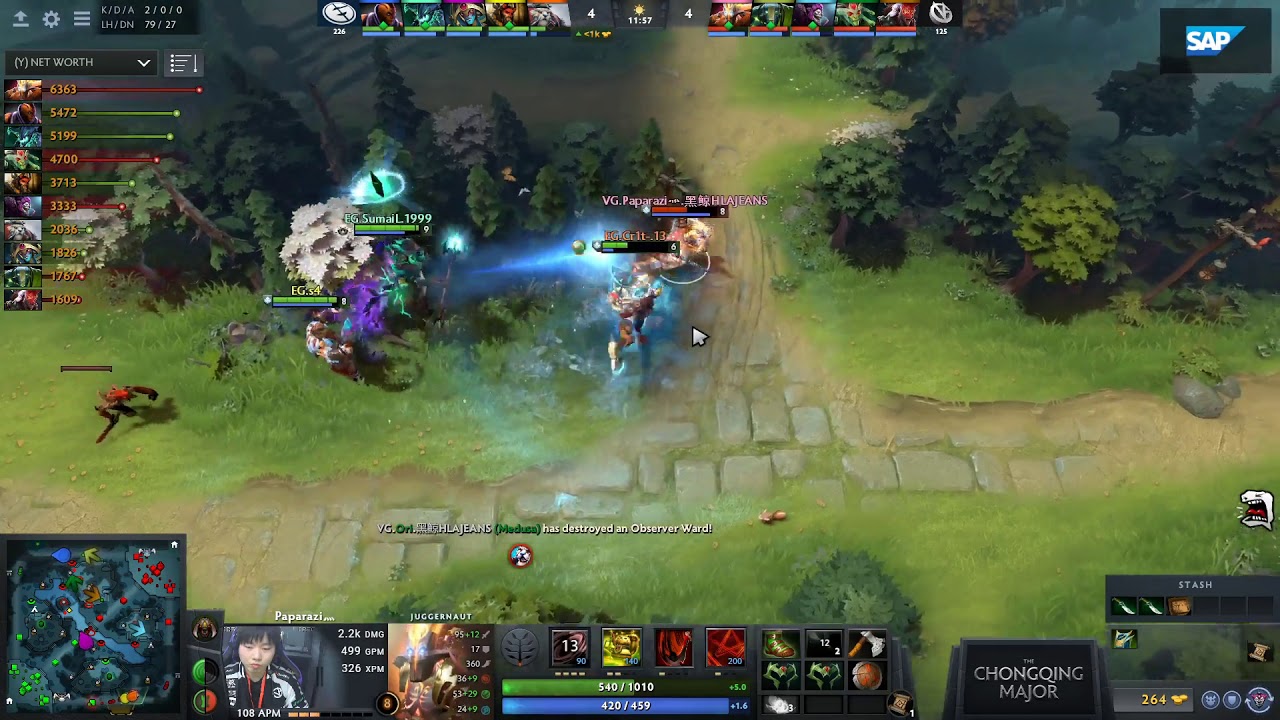 Paparazi Juggernaut TP GOD vs EG