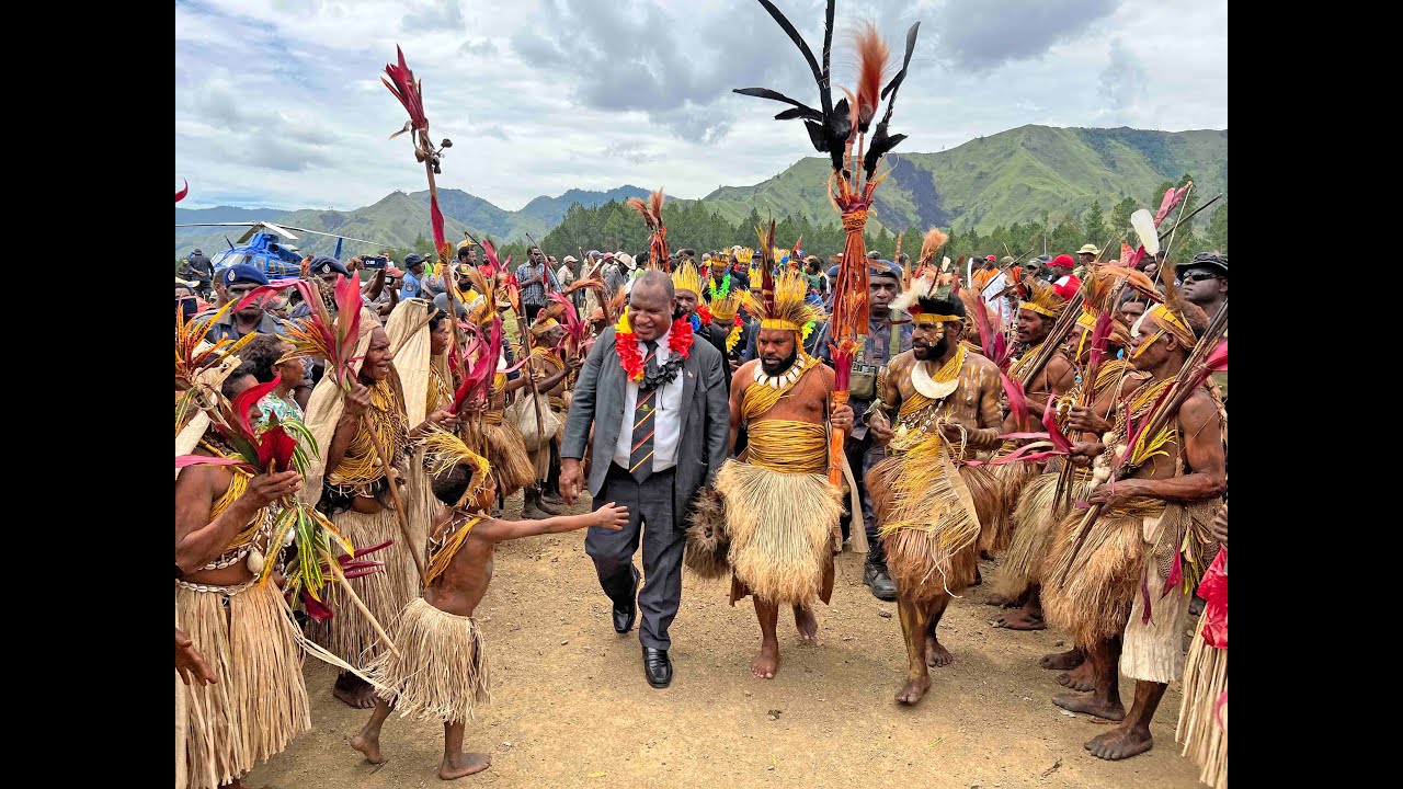 Menyamya welcomes PM Marape
