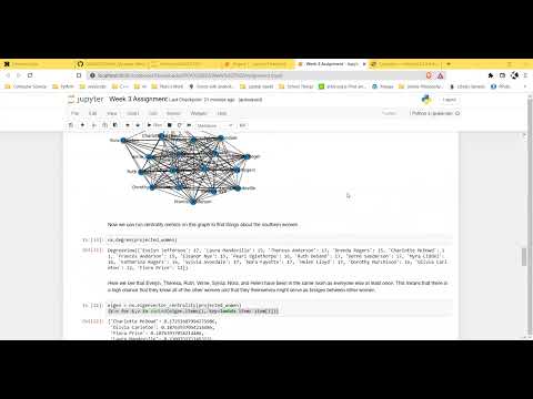 Week 3 Assignment video
