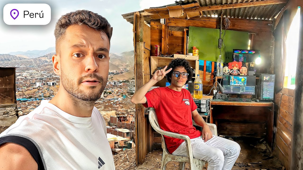 VISITÉ AL STREAMER MÁS HUMILDE DEL MUNDO