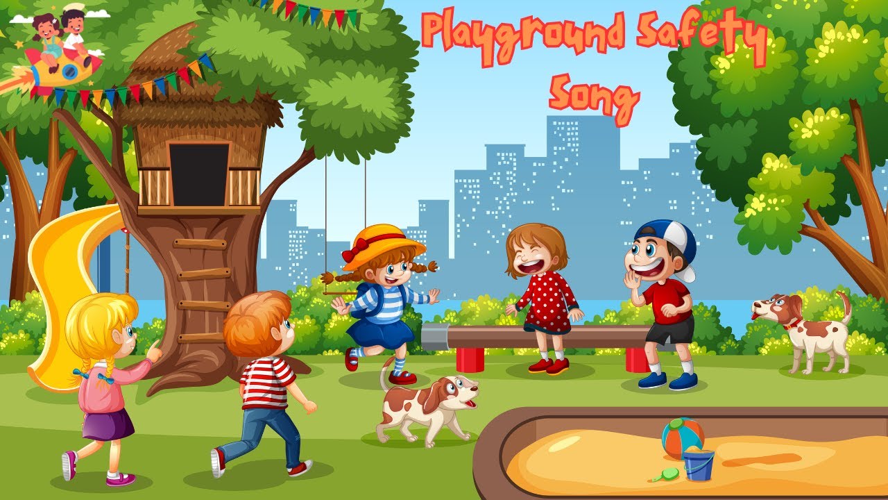 Playground Safety Song | Super Kids Nursery Rhymes for Kids - YouTube