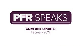 Pfr Speaks - February Company Update