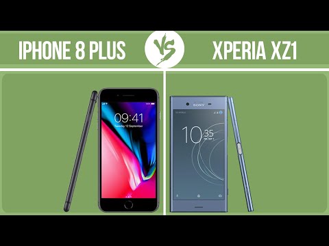 Apple iPhone 8 Plus vs Sony Xperia XZ1 ✔️