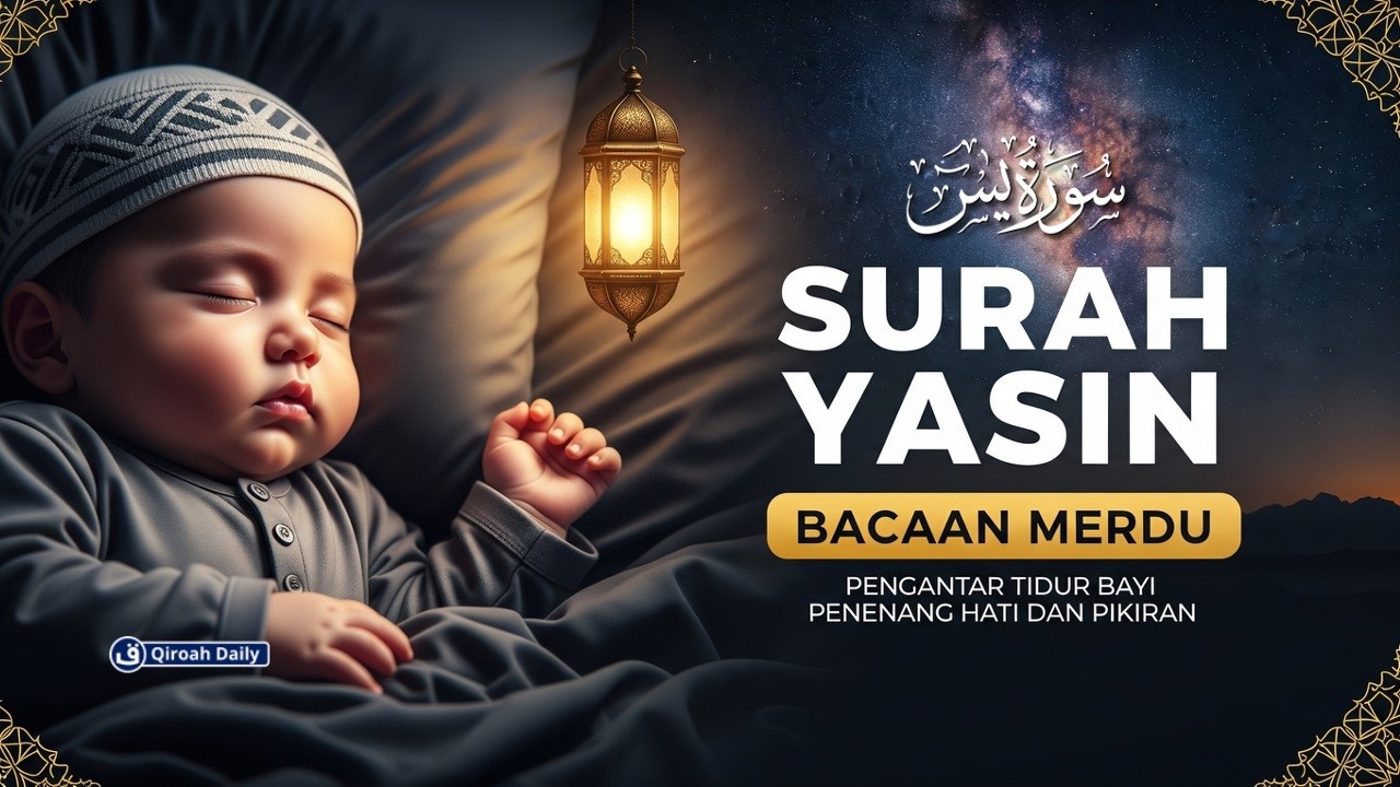 Surah Yasin Al-Quran Penenang Hati Dan Pikiran | Pengantar Tidur Pengusir Setan Dan Jin | Alaa Aqel