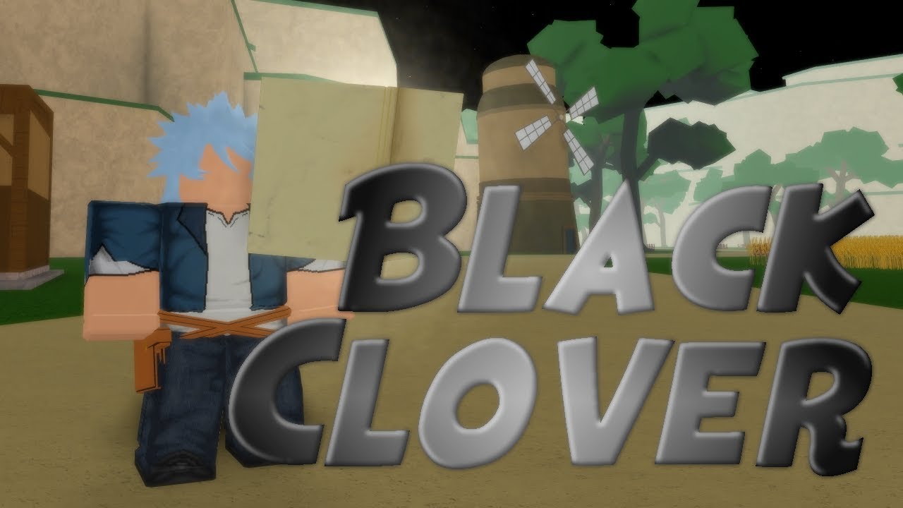 New Black Clover Game In Roblox Clover Online Youtube - clover online roblox discord
