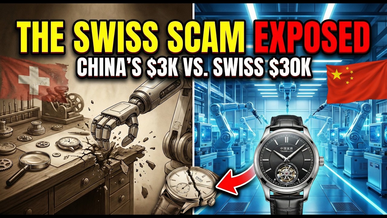 Китай только что разоблачил аферу со швейцарскими часами.