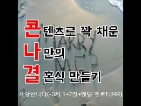 [축가MR]이재훈 - 사랑합니다(-3키 1+2절+엔딩 멜로디MR)