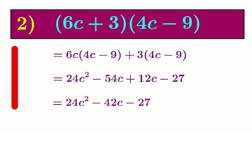 Working with expressions - expanding (ax + b)(cx + d) exercises