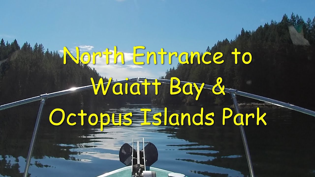 Octopus Point Bc North Entrance to Waiatt Bay & Octopus Islands Provincial Marine Park ...