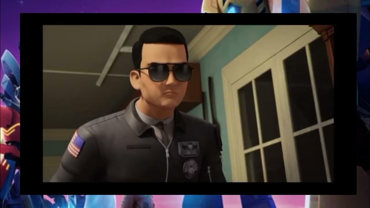 transformers earthspark T1°/Agente Schloder procurando o Bumblebee