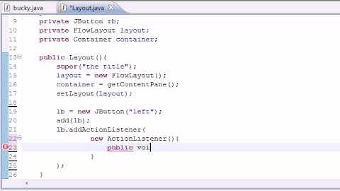 Java Programming Tutorial - 83 - FlowLayout