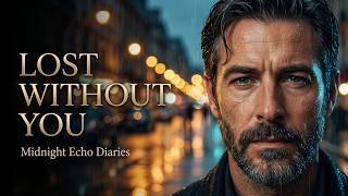 Lost Without You 🌧️ Emotional Cinematic Storytelling Ballad (Official Lyric Video)