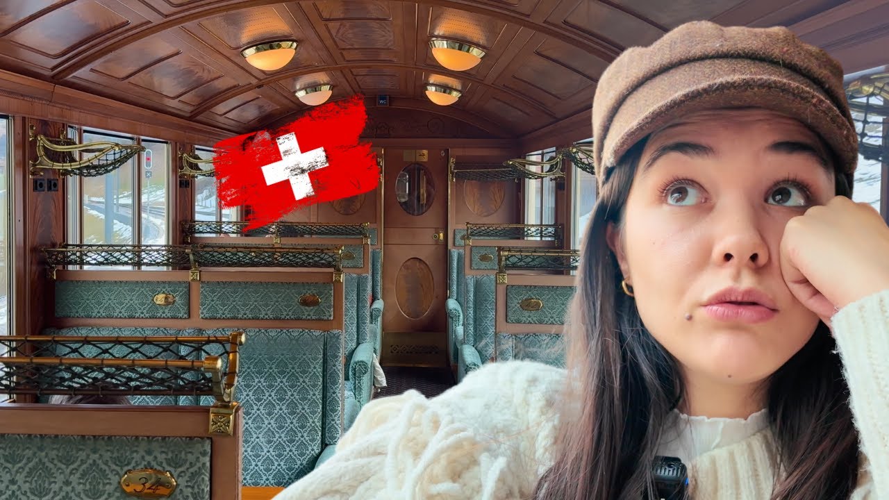 İSVİÇRE’de Masalsı Tren Yolculuğu! First Class Beklenti vs Gerçek 🇨🇭