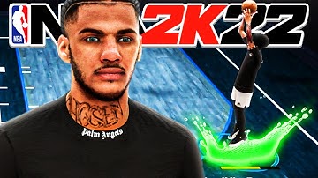 This SECRET LOCKDOWN BUILD is a VC GLITCH on NBA 2K22.. (1V1 COMP STAGE GAMEPLAY)