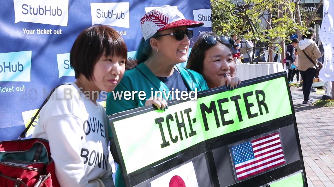 MLB Opening Game in Japan StubHub Tailgate Party YouTube