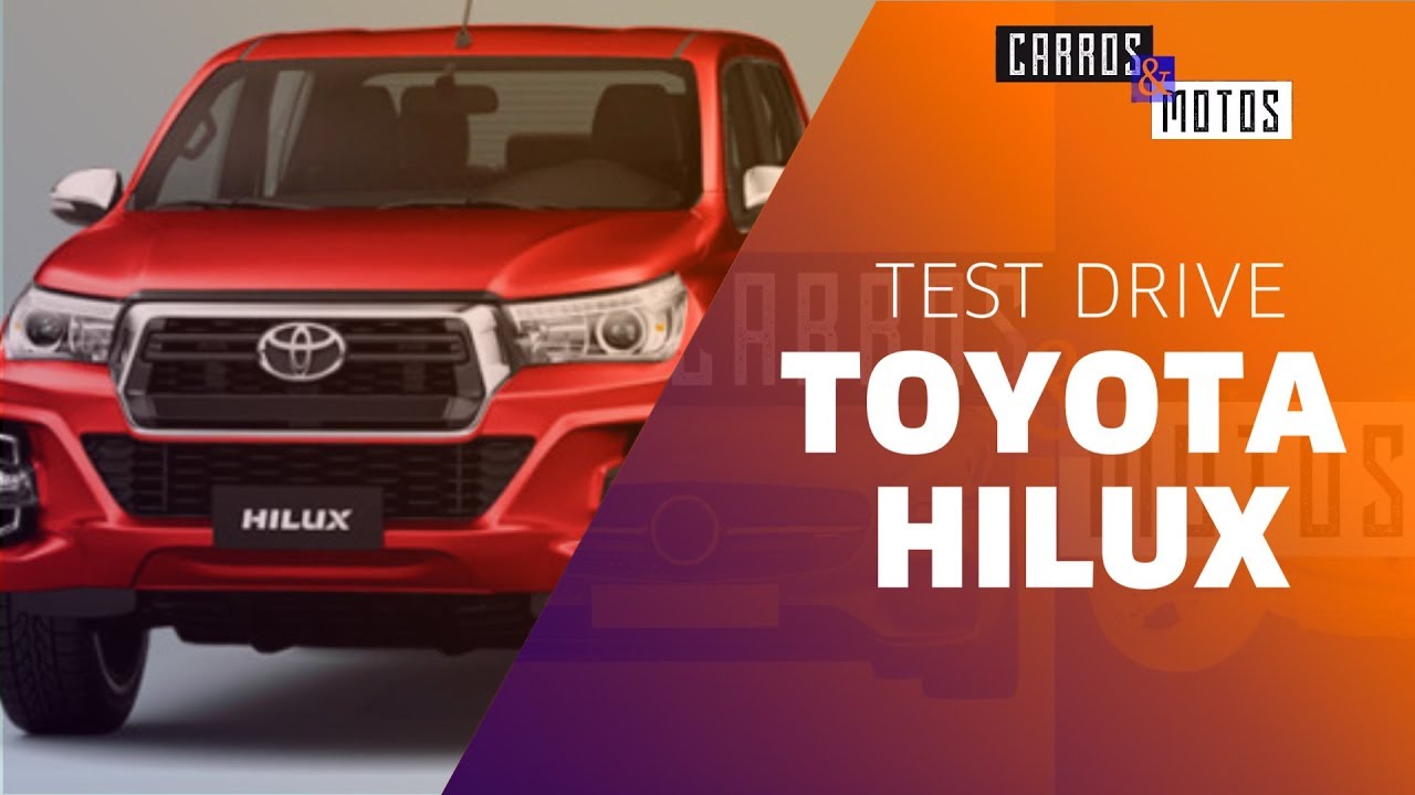 Carros & Motos - Test drive no Toyota Hilux jornal do brasil