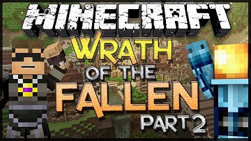 Minecraft: Wrath of the Fallen w/ SkyDoesMinecraft - Part 2