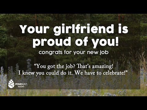 [f4a] You did it, honey! [new job] [happy] [excited] [listener request]