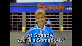 Speedy Muffler commercial from 1986