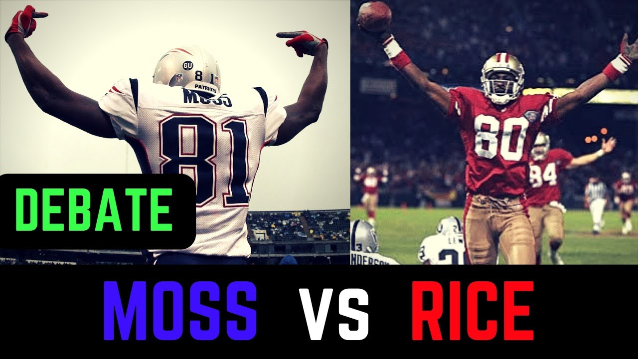 Jerry Rice vs Randy Moss Debate | Who is the Greatest WR In NFL History?
