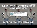 DJ WHISTLE HANTAKAN SLOW EDEN MUSIK RMX | DJ FLO RIDA VIRAL TIKTOK TERBARU 2023 YANG KALIAN CARI !