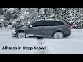 VW Golf Alltrack vs Deep Snow (Revised)