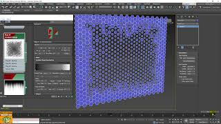 3ds Max Scripting Passion: 005_Hexagon and Texture Animation #3dsmax #script