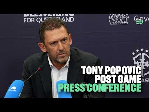 Tony Popovic Reacts to Socceroos’ 4-2 Loss to Brazil | Post-Match Press Conference
