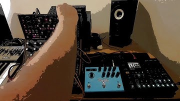 Elektron Digitakt with Moog trinity - live jam, “Dysfunction”