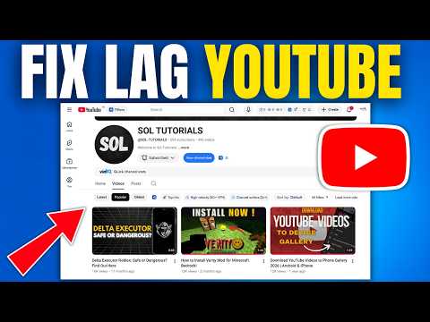 How to Fix YouTube Lagging on Laptop/Pc (2026 New Method)