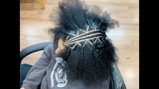 HOW TO DESIGN BRAIDS FOR MEN HI-TOP