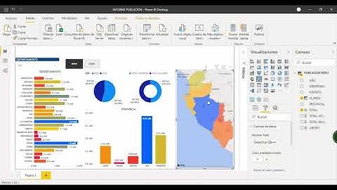 Creating a map in Power BI