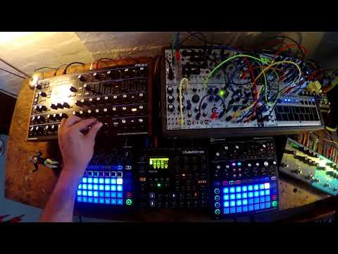 A Spring Set - Elektron Digitakt, Novation Peak, Circuit, Mono Station, Pittsburgh Modular & Stuff