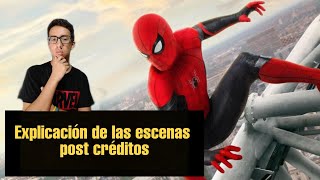 Explicación de la escena Post-creditos de Spiderman Far Frome Home ll Posible futuro de Marvel