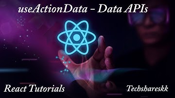 useActionData Hook in React Router Data API | React Routers Tutorials #reactrouterv6