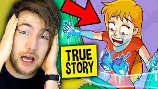 I Am Allergic To COLD! *True Story* (My Story Animated Reaction)