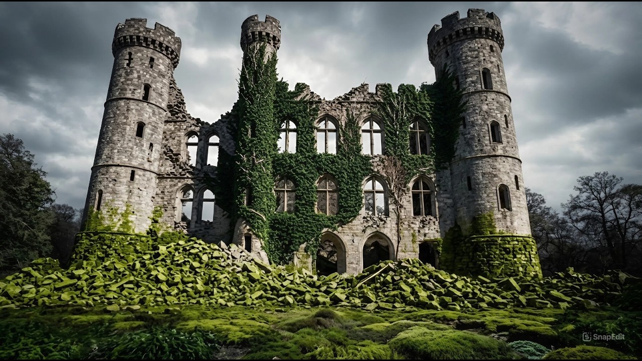 From Crumbling Ruins to Royal Estate | Complete Castle Restoration (ASMR)