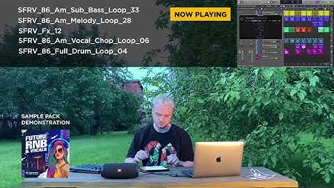 Logic Pro X - Live Loops in action