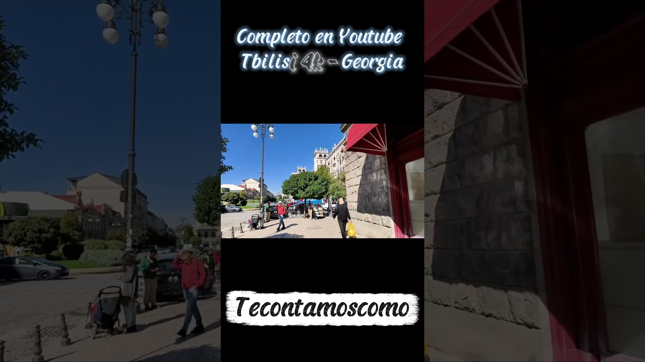 Los balcones más fotogénicos de Tbilisi  (Agmashenebeli en 4K) 