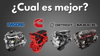 Batalla épica de motores estadounidenses: Paccar contra Detroit contra Cummins contra Mack