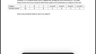 MATH 201: counting with sets example 3