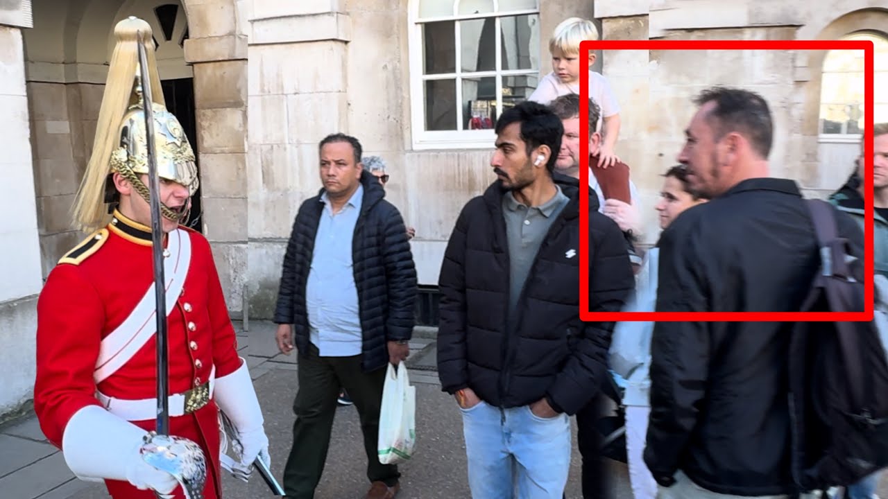 TOURISTS MESSED WITH THE WRONG GUARD AND HE DID NOT HESITATE TO PUT THEM IN THEIR PLACE!