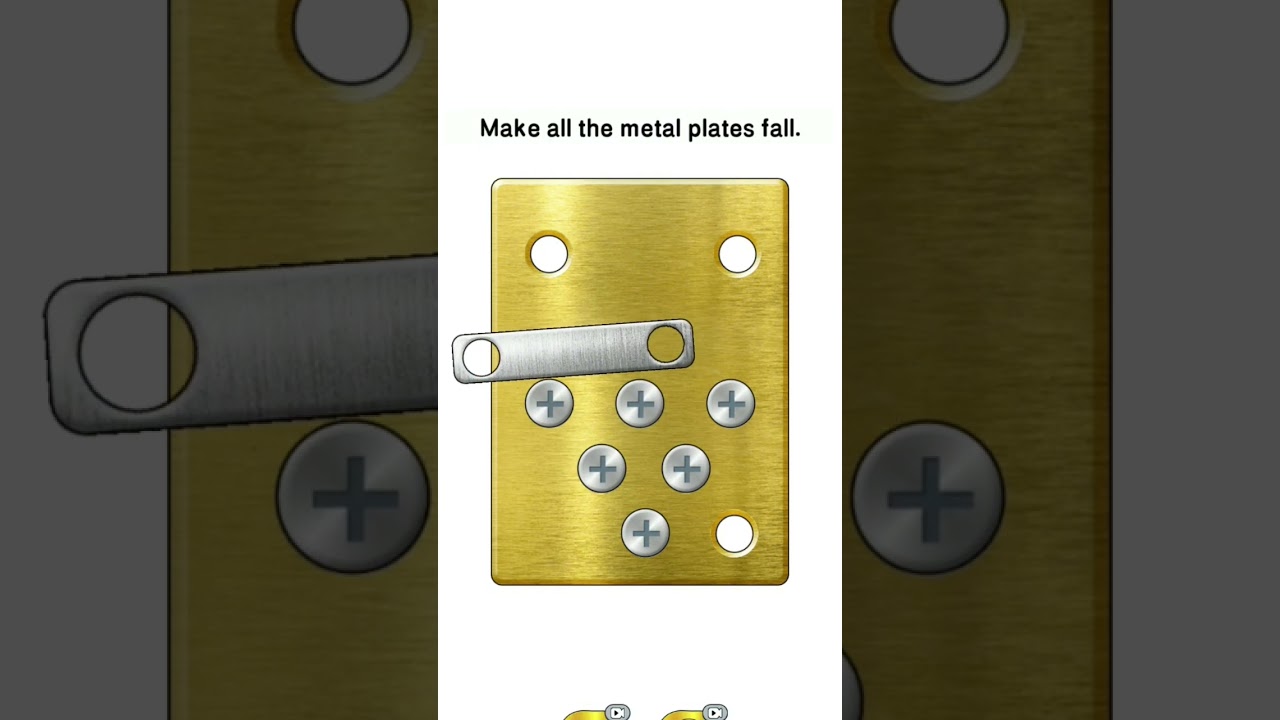 Screw pin Puzzle - Level 1/2 - Jogo do parafuso 