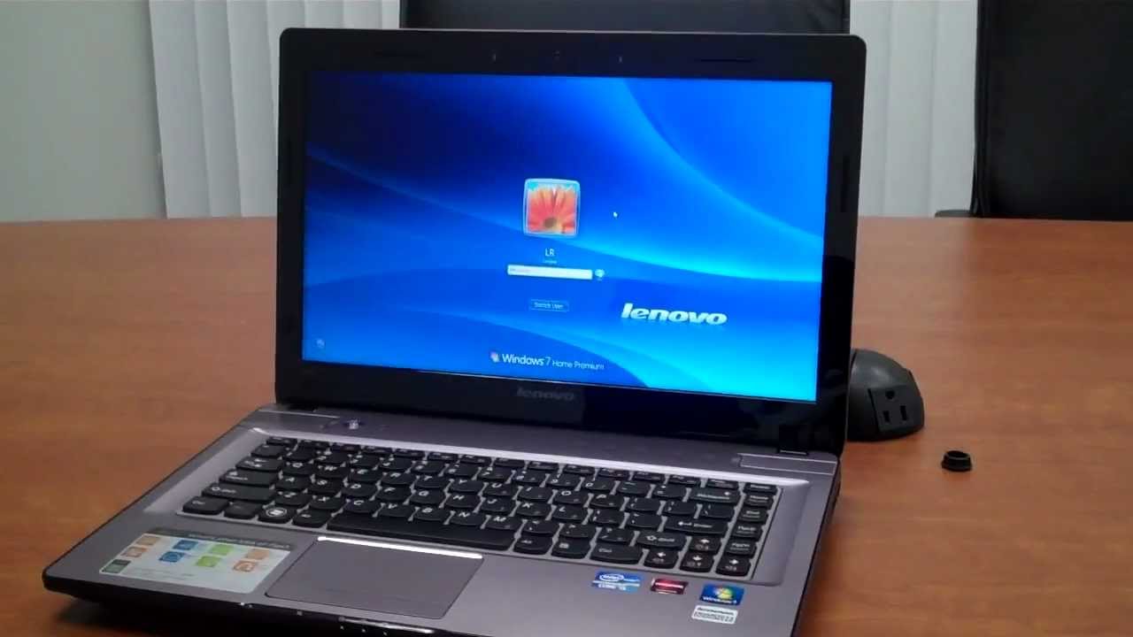 Lenovo Y470p Laptop Overview - YouTube
