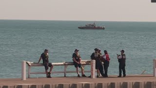 Police search for missing Lake Michigan boater