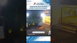 BMW Terbakar di Restoran Arief Muhammad Bogor, Aksi Heroik Pegawai Tuai Pujian!
